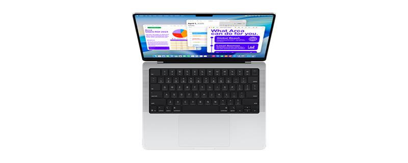 A laptop showing lines of code, representing software and resource purchasing.